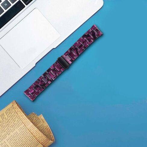 حزام ساعة لساعة Veryfit الذكية IDW19، سوار معصم من الراتنج خفيف الوزن متوافق مع ساعة MILOUZ، Amzhero، A-TGTGA، TOOBUR، TMHAI، Hoowel IDW19 الذكية in Kuwait