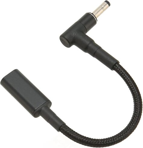 USB C ذكر أنثى إلى 4.0x1.7 مللي متر تيار مستمر محول ثنائي الشريحة PD Emark 100 واط USB C كفاءة آمنة إلى تيار مستمر محول لأجهزة الكمبيوتر المحمول in Kuwait