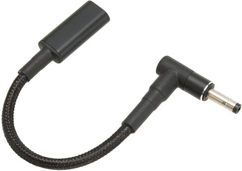 USB C ذكر أنثى إلى 4.0x1.7 مللي متر تيار مستمر محول ثنائي الشريحة PD Emark 100 واط USB C كفاءة آمنة إلى تيار مستمر محول لأجهزة الكمبيوتر المحمول in Kuwait
