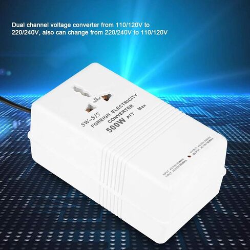 SW-S15 500 واط تصعيد/باك ثنائي القناة محول جهد كهربي محول CN التوصيل محول السفر الدولي في جميع أنحاء العالم in Saudi Arabia