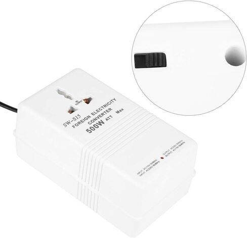 SW-S15 500 واط تصعيد/باك ثنائي القناة محول جهد كهربي محول CN التوصيل محول السفر الدولي في جميع أنحاء العالم in Saudi Arabia