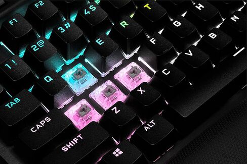 لوحة مفاتيح الألعاب الميكانيكية Corsair K70 RGB TKL (CH-9119014-NA) CHAMPION SERIES - CHERRY MX SPEED (متجددة) in Kuwait