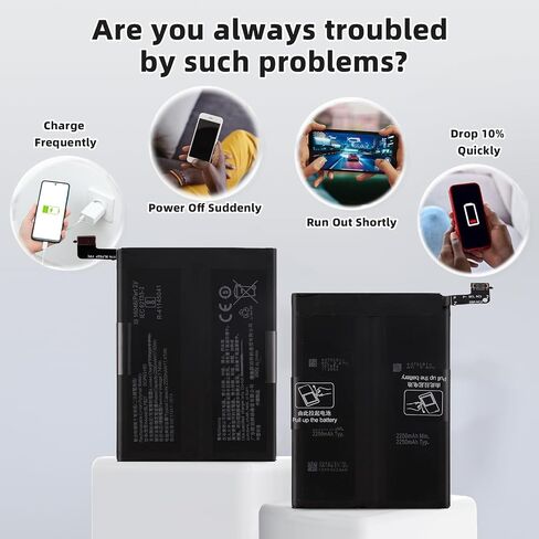 بطارية بديلة جديدة BLP827 لهاتف OnePlus 9 Pro 5G 1+9 Pro 5G LE2127 LE2123 LE2121 LE2125 LE2120 مع مجموعة الأدوات الفنية. in Saudi Arabia