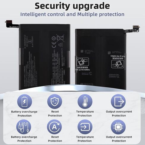 بطارية بديلة جديدة BLP827 لهاتف OnePlus 9 Pro 5G 1+9 Pro 5G LE2127 LE2123 LE2121 LE2125 LE2120 مع مجموعة الأدوات الفنية. in Saudi Arabia