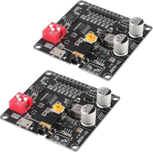 2PCS Voice Playback Module Board MP3 Music Player 20W 12V 24V High Power Sound Board UART I/O Trigger Amplifier Class D 64Mbit Flash Storage Mono 8ohm Support MP3 WAV for DIY Electronic Player in Saudi Arabia