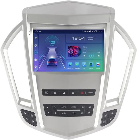 ASURE 9 بوصة راديو ستيريو للسيارة وحدة ملاحة GPS لكاديلاك SRX 2010 2011 2012،4 Core 2GB+32GB Android مع Carplay اللاسلكي، Android Auto، SWC، 1280x720 مشغل وسائط متعددة بشاشة تعمل باللمس in Kuwait