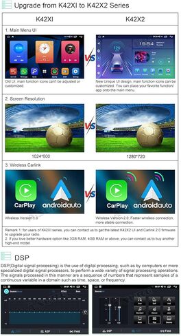 ASURE 9 بوصة راديو ستيريو للسيارة وحدة ملاحة GPS لكاديلاك SRX 2010 2011 2012،4 Core 2GB+32GB Android مع Carplay اللاسلكي، Android Auto، SWC، 1280x720 مشغل وسائط متعددة بشاشة تعمل باللمس in Kuwait