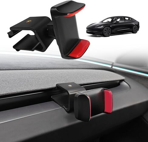 BestEvMod Dashboard Car 1/4 Screw Mount Phone Holder Tablet Mag Safe Compatible with 2024 Refreshed Tesla Model 3 Highland fits for All Phones & Android 360° Adjustable (17mm Ball Joint Only) in Saudi Arabia
