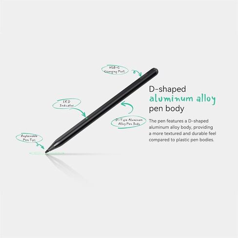قلم ALLDOCUBE iPlay 60 4096 عالي الدقة لشاشات اللمس والأجهزة اللوحية والهواتف الذكية، قلم شاشة سعوي عالمي مع مؤشر العمل in Kuwait
