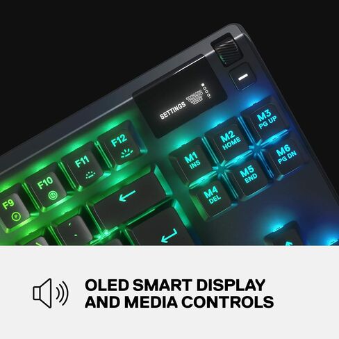 لوحة مفاتيح الألعاب SteelSeries Apex 7 مع شاشة OLED الذكية (متجددة) in Saudi Arabia