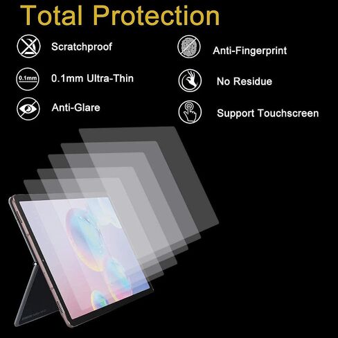 عبوة من 3 قطع من KEANBOLL مصممة لجهاز Samsung Galaxy Tab A 8.4 بوصة (2020) واقي شاشة مضاد للوهج ودرع مضاد لبصمات الأصابع (غير لامع). يساعد على تقليل التعب لعينيك. فيلم مضاد للوهج مضاد لبصمات الأصابع in Saudi Arabia