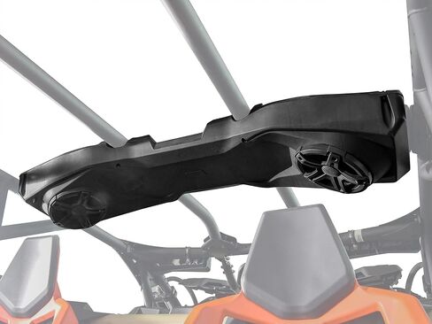 SAUTVS Overhead Central Speaker Panels for Can-Am Maverick X3 MAX, Overhead Speakers Pods Enclosures Kit for Can Am Maverick X3 MAX 2017-2024 Accessories (Replace #715004748) in Saudi Arabia