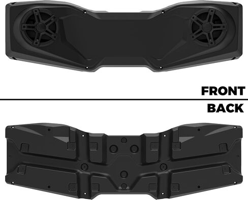 SAUTVS Overhead Central Speaker Panels for Can-Am Maverick X3 MAX, Overhead Speakers Pods Enclosures Kit for Can Am Maverick X3 MAX 2017-2024 Accessories (Replace #715004748) in Saudi Arabia