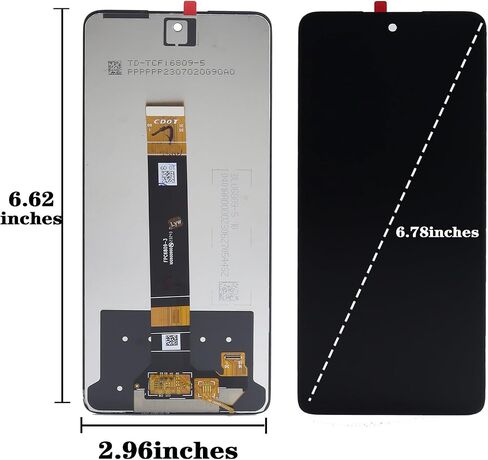 ل TCL 40 NxtPaper 4G T612B شاشة الكريستال السائل لوحة اللمس شاشة محول الأرقام الجمعية مع أدوات استبدال الجزء ، 6.78" in Saudi Arabia