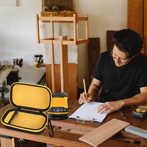 khanka Hard Case Replacement for DEWALT Jobsite (DCR008) USB-C Rechargeable Bluetooth Speaker(Case Only) in Saudi Arabia