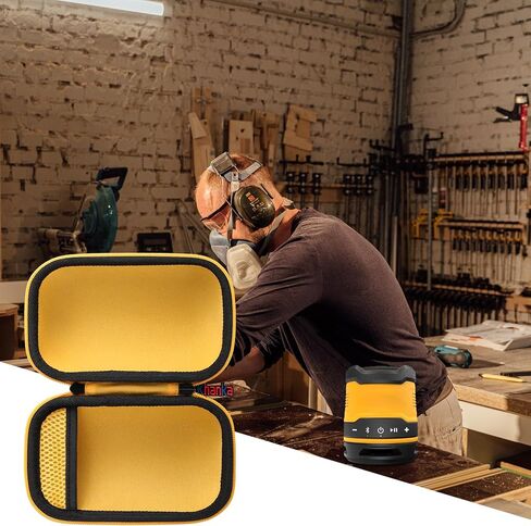 khanka Hard Case Replacement for DEWALT Jobsite (DCR008) USB-C Rechargeable Bluetooth Speaker(Case Only) in Saudi Arabia