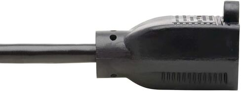 تريب لايت سلك تمديد الطاقة الزاوية اليمنى 5-15P إلى 5-15R 18AWG 10A 15ft (P022-015-15D) in Kuwait