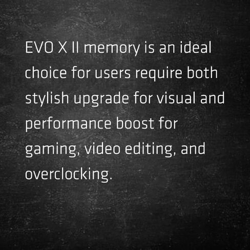 ذاكرة الوصول العشوائي GeIL EVO X II DDR4، 16 جيجابايت (8 جيجابايت × 2) 3600 ميجاهرتز 1.35 فولت XMP2.0، متوافقة مع Intel/AMD، ذاكرة سطح المكتب عالية السرعة DIMM طويلة، إنشاء محتوى للألعاب/الوسائط المتعددة/بث مباشر عالي الجودة in Kuwait