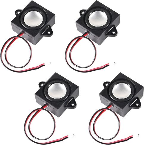 4pcs Speaker 3 Watt 8 Ohm Mini Speaker 8ohm 3w Loundspeaker Micro Speaker for Arduino with JST-PH2.0 Interface for Small Electronic Projects 3.3V 5V (3 Watt 8 Ohm) in Saudi Arabia