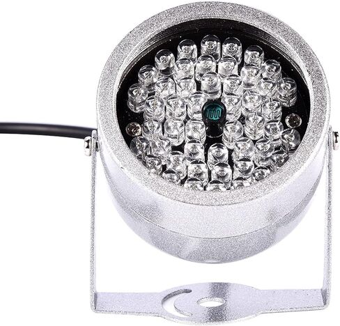 كاميرا مقاومة للماء كشاف اشعة تحت الحمراء 48 LED IR إضاءات أضواء الأشعة تحت الحمراء للرؤية الليلية مصباح للأمن كاميرا تلفزيونات الدوائر المغلقة in Kuwait