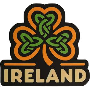 Ireland Sticker - Ireland Weatherproof Vinyl Decal - Irish Souvenir