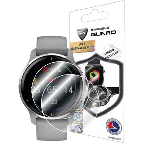 IPG for Garmin Venu 2 Plus GPS Multisport Smartwatch Screen Protector (2 Units) Invisible Ultra HD Clear Film Anti Scratch Guard-Smooth/Self-Healing/Bubble -Free for Venu 2 Plus