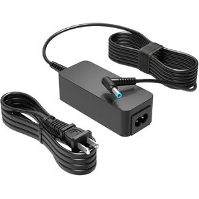 45W AC Charger Fit for HP Model 14-fq0xxx 14-fq0036cl 14-fq1035cl 14-fq1003cl 14-fq0022od 14-fq0122od 14-fq0032od 14-fq0025od 14-fq0033dx 14-fq0110wm Laptop Power Cord