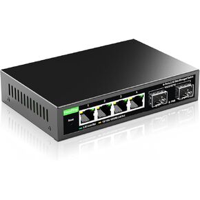 24 Port 2.5Gb Web Managed Switch,24 x 2.5G Port,2 x 10G SFP+,160Gbps Bandwidth Smart Managed Network Switch with LACP/VLAN/QoS/DHCP Client,Fanless Metal Ethernet Switch,1U Rack Mounted
