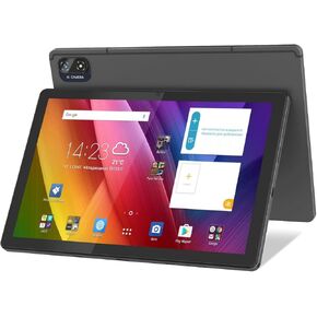 kinstone Android 12 Tablets-10.1Inch Gaming Tablet with 4G LTE/5G WiFi-8GB RAM+256GB ROM-Dual Camera 5+13MP-Upgrade 2.0GHz Octa-Core Processor-1920 x 1200 FHD IPS-8000mAh Battery Capacity(Gray)