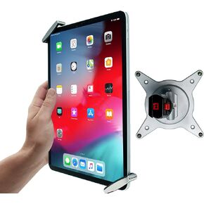 CTA Digital Adjustable Arm Grip Rotation Wall Mount for 8-12.75 Inch Tablets