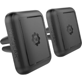 Magnetic Mount, [2 PACK] Universal Air Vent Magnetic Phone Holder for Car, for Cell Phones and Mini Tablets with Fast Swift-Snap Technology, [New Rectangle Design]
