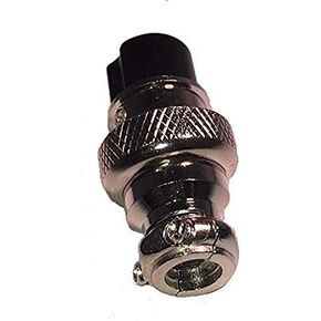 CB Microphone Mic Plug Connector Chassis Sockets for CB Ham Radio Amateur Radio Male & Female - 5-Pin