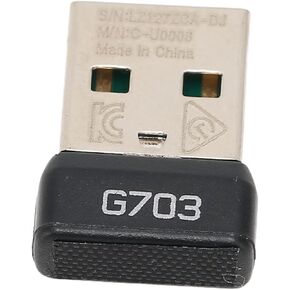 Mouse Receiver, USB Mouse Receiver for Logitech G703 for Lightspeed Mouse 2.4G Technology Portable Mouse Adapter, Easy to Carry and Store