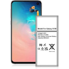 for Galaxy S10E Battery Replacement,[4800mAh] (New Upgraded) for Samsung Galaxy S10E SM-G970U with Repair Kits (Not for S10/S10 Plus)