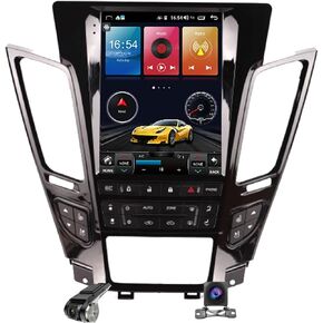 Android 13 Car Stereo Radio for Cadillac CTS 2007-2012 GPS Navigation with DSP in Dash Headunit Multimedia Player 9.7-Inch IPS Touchscreen Build in Android AUTO,Wireless Carplay, Bluetooth