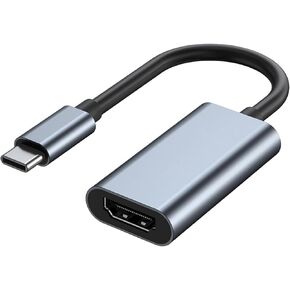 USB C to HDMI Adapter USB Type-C to HDMI Adapter Thunderbolt 3/4 HDMI Adapter for Laptop MacBook Pro/Air, Galaxy/Monitor, iPhone15 Pro max, Dell XPS, Thinkpad, Surface, Ipad Pro