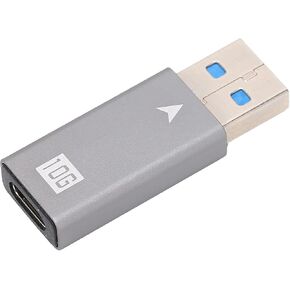 USB C Female to USB Male Adapter, Type C Port to USB 3.0 A Charger Cable Connector Aluminium Alloy Fast Charging Cord Connect Power Converter Laptops PC Computer Desktop Smart Phone Watch