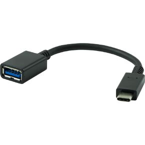General Electric GE USB-C to USB-A Femail Adapter, Sync/Charging Cable, for Samsung Galaxy S21/S10/S9/S8/Plus, Google Pixel 5/C/3/2/XL, iPad Pro, MacBook Pro, 33777