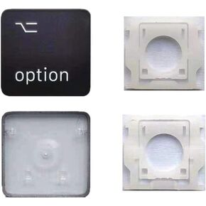 Replacement Individual Right Option Key Cap and Hinges are Applicable for MacBook Pro/Air A2141 A2251 A2289 A2179 A2337 A2338 A2442 A2485 A2779 A2780 A2941 A2918 A2992 A2681 A2941 2019-2023 Year in Kuwait