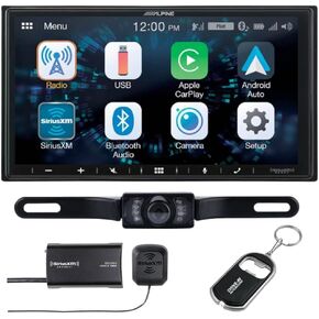 Alpine ILX-W650 7" Digital Multimedia Receiver (Does Not Play CDs) with License Plate Camera and SiriusXM Tuner