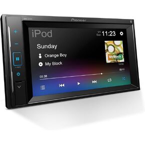 Pioneer DMH-241EX Double Din Multimedia Receiver, with Amazon Alexa via The Pioneer Vozsis App, Bluetooth and Backup Camera Compatibility, 6.2" Capacitive Touchscreen (Renewed)