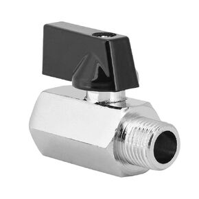 Mini Water Cooling Valve,G1/4 Threads Valves,Water Ball Valve with Handle Design, Water Ball Valve for Computer Water Cooling System