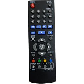 AKB73896401 Replacement Remote Compatible with LG Blu-ray Disc Player BP135 BP145 BP155 BP175 BP255 BP300 BP335W BP340 BP350 BPM25 BPM35 UP870 UP875 BP550 BD640