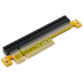 كابل PCI-E Express 8X إلى 16x موسع محول بطاقة Riser محول ذكر إلى أنثى