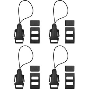 2 Sets Camera Strap Quick Release Kit Camera Strap Quick Release Adaptors Strap Buckles Slides Compatible with Neck Straps Hand Straps Other Carrying System