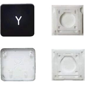 Replacement Individual AP08 Type Y Key Cap and Hinges are Applicable for MacBook Pro Model A1425 A1502 A1398 for MacBook Air Model A1369/A1466 A1370/A1465 Keyboard to Replace The Y Key Cap and Hinge