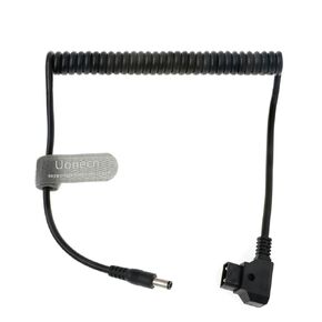 كابل طاقة Dtap إلى الزاوية اليمنى DC 12V 2.1mm لشاشات KiPRO LCD، خلاط Lectrosonic Lowel، أجهزة PowerTap-Lectro (كابل ملفوف DC مستقيم)