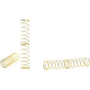 22mm 80g Keyboard Switches Springs 110Pcs/Pack Dual Stage Springs for Switches Replace Gold Plated 2-Stage Springs for Gateron Cherry MX Switches