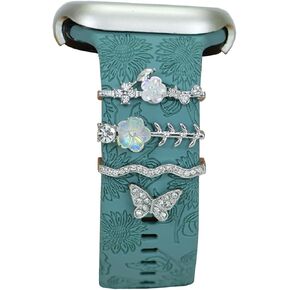 Women Cross Watch Band Charms for Apple Watch 38mm 40mm 41mm 42mm 44mm 45mm 49mm , Men Silver Rose Gold Metal Slide Jewelry Decorative Rings Loops For iWatch series 8 7 6 5 4 3 2 se,For Samsung Galaxy watch 5/4,Christian Smart Watchband Charms Accessories