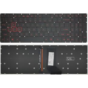 Laptop Replacement Keybaord compatible with Acer Nitro 5 AN515-41 AN515-42 AN515-51 AN515-52 AN515-53 AN515-31 AN515-53-52FA, AN515-41-19HM, with Backlit US Layout